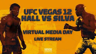 UFC Vegas 12: Uriah Hall vs. Anderson SIlva Virtual Media Day Live Stream - MMA Fighting