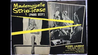 Mademoiselle Strip-tease (1957) - Vintage French arthouse film w/French Intertitles