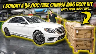 I Bought A $5,000 FAKE Chinese Body Kit For My Mercedes S65 AMG (But I Didn't Expect THIS)