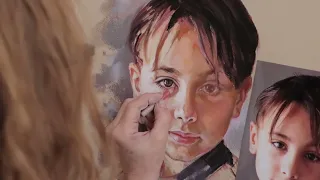 Soft Pastel portrait painting