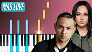 Sean Paul David Guetta  - "Mad Love" ft Becky G Piano Tutorial - Chords - How To Play - Cover