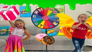 Funny Kids Play with Magic Wheel - Pretend Play Kids Story About Magic Spin Wheel