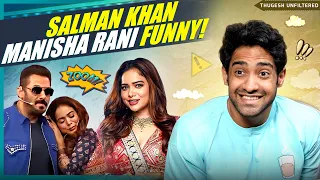 Salman Khan Manisha Rani Funny! 🤣