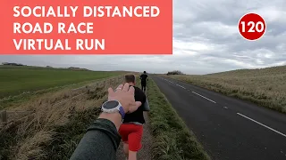 Treadmill Virtual Run 120: Bamburgh 10K - Socially Distanced Road Race