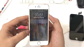 ซ่อม iPhone , ไอโฟนหน้าจอลาย หน้าจอเป็นเส้น เมนบอร์ดเสีย By ช่างเบียร์ 089-1334450