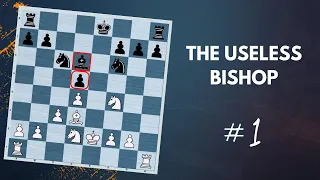 Daily lesson with a Grandmaster - #1- The Useless Bishop