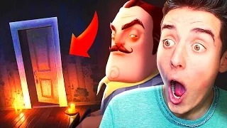 BEHIND THE BASEMENT DOOR!! | Hello Neighbor