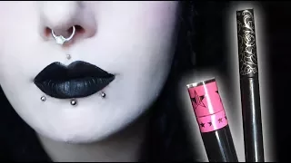 Jeffree Star vs Kat Von D: Black Lipstick Test & Review | Toxic Tears