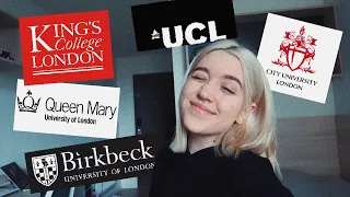 uk university decision reactions (irish student) // King's College, UCL