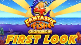 CRAZY BIG WIN FROM **FIRST LOOK** AT 4 FANTASTIC FISH GIGABLOX BONUS BUY FEATURE (DEMO PLAY)