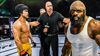 BRUCE LEE VS KIMBO SLICE | UFC 4 BRUTAL FIGHT | UFC 4 | UFC 4 2021 | EA SPORTS UFC 4