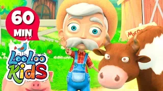 Old MacDonald Had a Farm - Great Songs for Children | LooLoo Kids