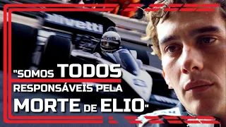Senna "Somos todos responsáveis pela morte de Elio de Angelis" Os detalhes do acidente.