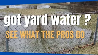 How to Collect Surface Yard Water Using Your French Drain Trench [ Work Smarter Not Harder Easy DIY]