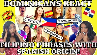 LATINAS REACTION TO SPANISH SPEAKERS GUESS FILIPINO PHRASES WITH SPANISH ORIGINS - Sol & Luna TV 🇩🇴