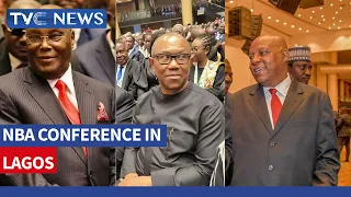 WATCH: Atiku, Obi, Shettima Address NBA Delegates On National Issues