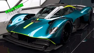 Forza Horizon 5 - 1600Hp Aston Martin Valkyrie Customization & Top Speed (Stock & Tuned)