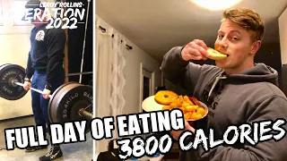 3800 Calorie Off Season FULL DAY OF EATING | Operation 2022 | Episode 11