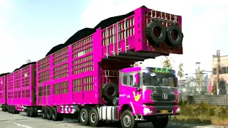 MOBIL TRUK DANCE TIKTOK - TRUK JOGET JOGET LUCU !! XE TẢI NHẢY TIK TOK