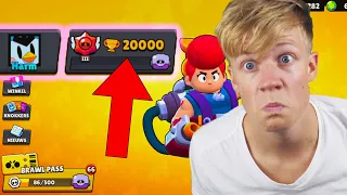 IK STOP MET BRAWL STARS ALS IK 20.000 TROFEEËN HAAL