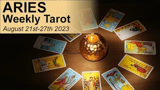 ARIES WEEKLY TAROT "WISH WISELY: AN OUTCOME IS BETTER THAN EXPECTED" August 21st to 27th 2023