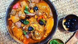 Filipino Spanish CALLOS | Masarap na Callos Recipe | Callos with ox feet recipe