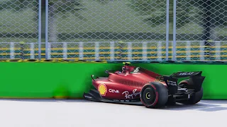 I CRASHED INSIDE THE TYRE BARRIER! (𝗟𝗜𝗧𝗘𝗥𝗔𝗟𝗟𝗬)