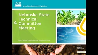 December 2021 Nebraska State Technical Advisory Committee Meeting