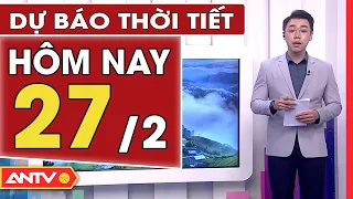 Dự Báo Thời Tiết Ngày 27/2: Hà Nội, Bắc Bộ, Bắc Trung Bộ Trời Rét Và Có Mưa Vài Nơi | ANTV