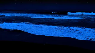 Fall Asleep Instantly! Ocean Wave Sounds Cure Insomnia & Anxiety Deep Sleep Miracle White Noise 24/7