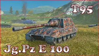 Jagdpanzer E 100, T95 - WoT Blitz UZ Gaming