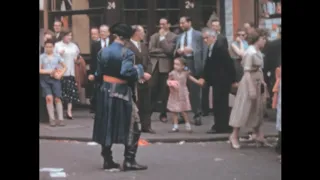 London 1957 archive footage