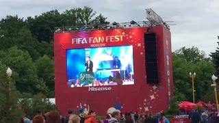 FEDUK - МОРЯК. FIFA FAN FEST (2018). Взорвал 25.000 человек. Поёт вживую