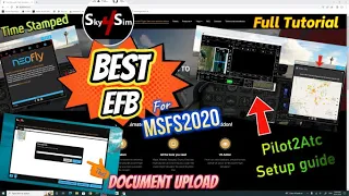 Msfs2020*Sky4SimNG*MY Favorite EFB-Excellent for VR-Massive Update-Pilot2Atc & Neofly Integration