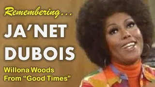 Remembering Ja'Net Dubois - Star of TV's Good Times