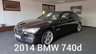 2014 BMW 740d M Sport 3.0 Exclusive, 40,000 Miles