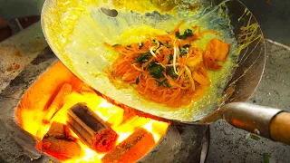 Amazing Pad Thai Master Skill - Thailand Street Food