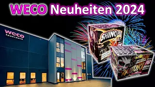 WECO NEUHEITEN 2024 | Batterie- und Verbundfeuerwerk | Vorschießen Eitorf