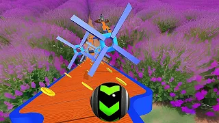 Sky Rolling Balls 3D 🌈 Landscape Gameplay Android iOS 💥 Nafxitrix Gaming Game 4