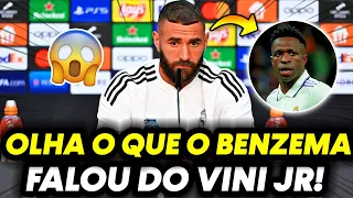 🚨BOMBA! BENZEMA PERDE A LINHA COM A FIFA POR TER DEIXADO VINI JR FORA DO PRÊMIO THE BEST!