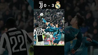 Juventus VS Real Madrid 0-3 | Ronaldo Bicycle Kick | UCL Quarter-final 2018