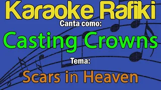 Casting Crowns - Scars in Heaven Karaoke Demo