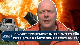 "MOSKITOTAKTIK" IM UKRAINE-KRIEG: „Für Russland gibt es keinerlei Entwarnung“ | Die aktuelle Lage