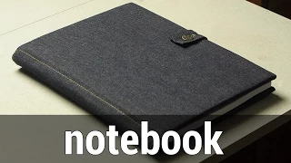 Notebook with Jeans Cover | Блокнот с джинсовой обложкой