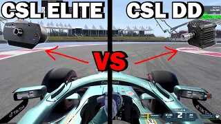 FANATEC CSL DD vs CSL ELITE in F1: Welche Wheelbase ist SCHNELLER und BESSER? | FANATEC Test Deutsch