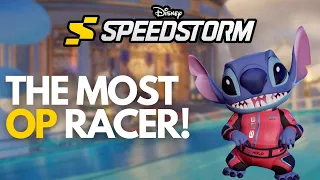 Level 50 Stitch Is WAY Too Strong...  (My FIRST Maxed Racer!) | Disney Speedstorm