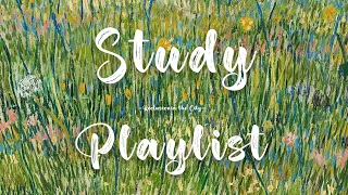 [Study Playlist] Meditating on the pasture in Van Gogh's painting.