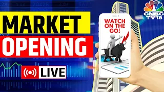 Market Opening LIVE | Mobile Livestream | Nifty Opens At 22,350, Sensex Down 150 Points | N18L