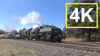 Steam locomotive Garratt 6029 4k special