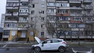 Kämpfe um Mariupol: Ukrainische Zivilisten leisten Widerstand